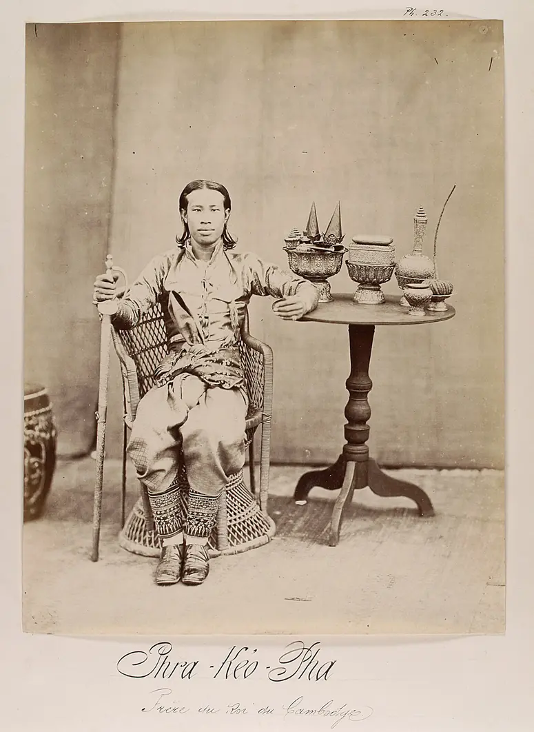 Phra-Keo-Pha, Bruder des Königs von Cambodscha