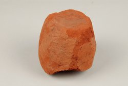 Materialprobe: Rote Erde