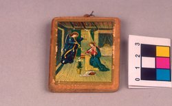 Koptische Ikone Maria Verkündigung