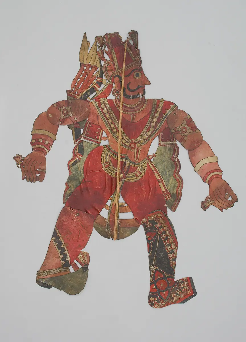 Schattenspielfigur Lakshmana