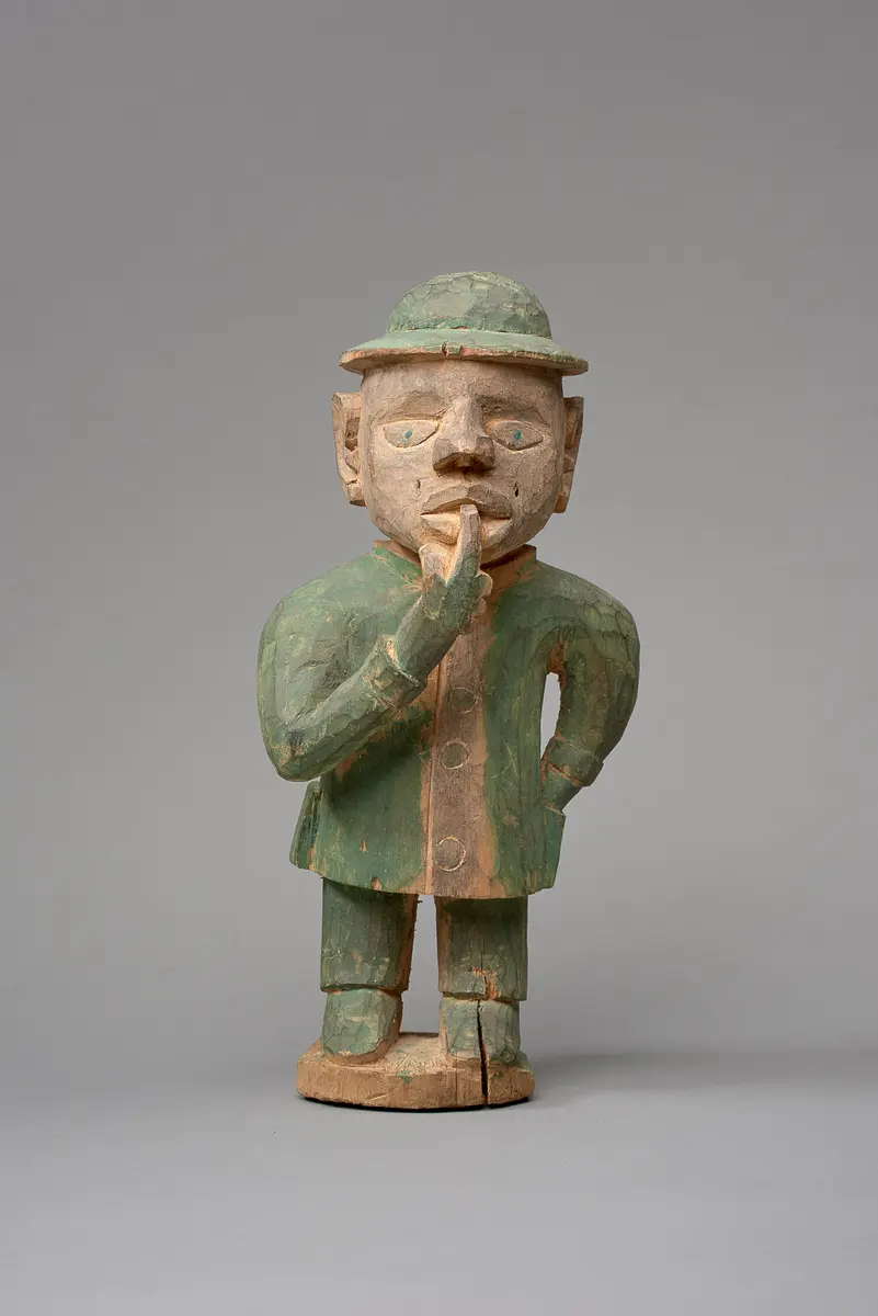 Figur eines Missionars