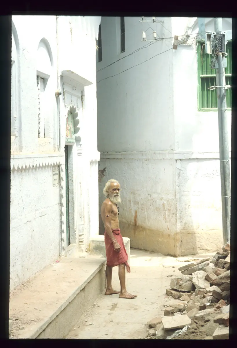 Straßenszene Benares