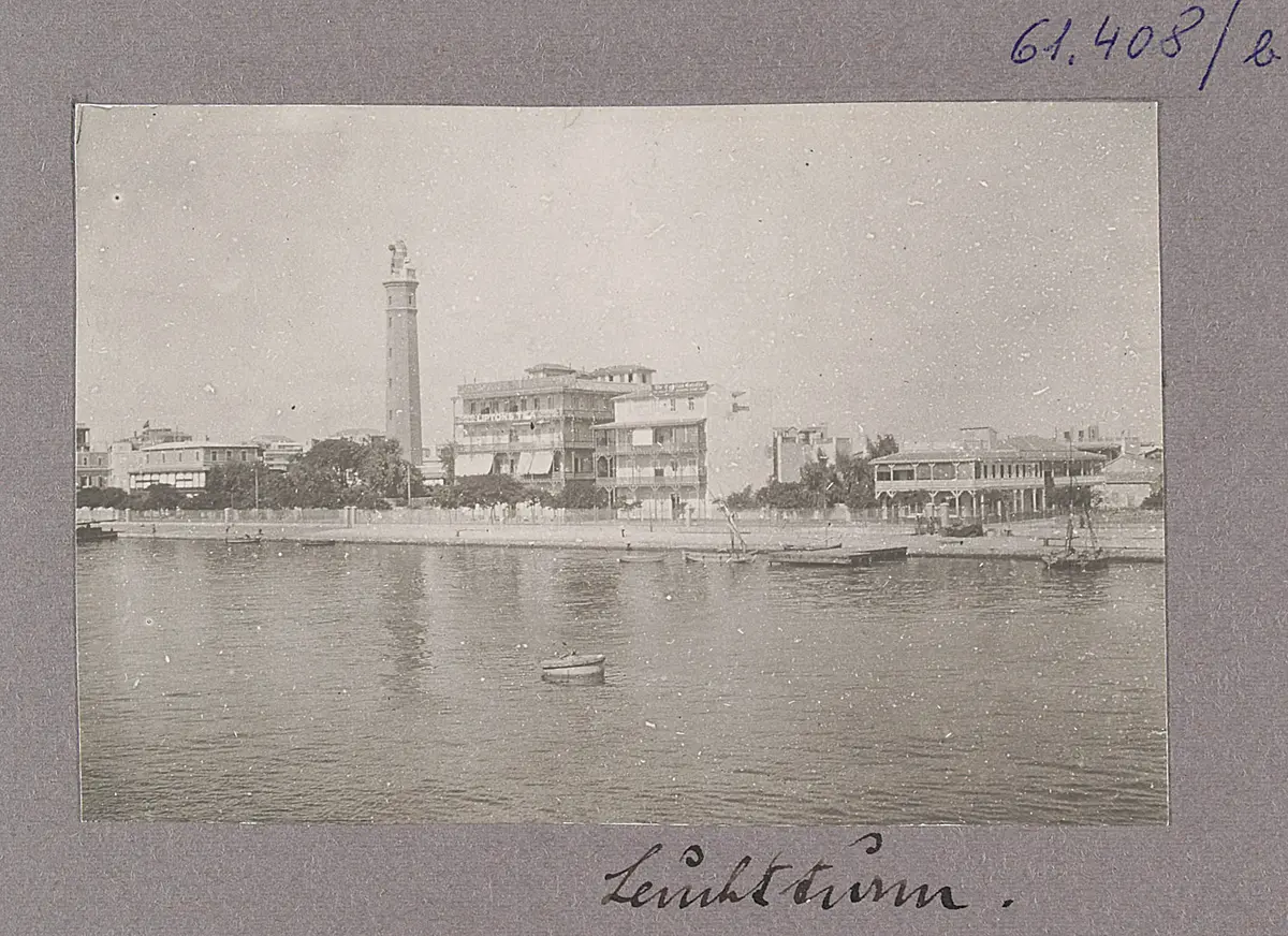 Port Said. Leuchtturm