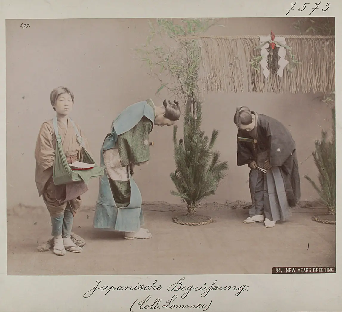 Japanische Begrüssung