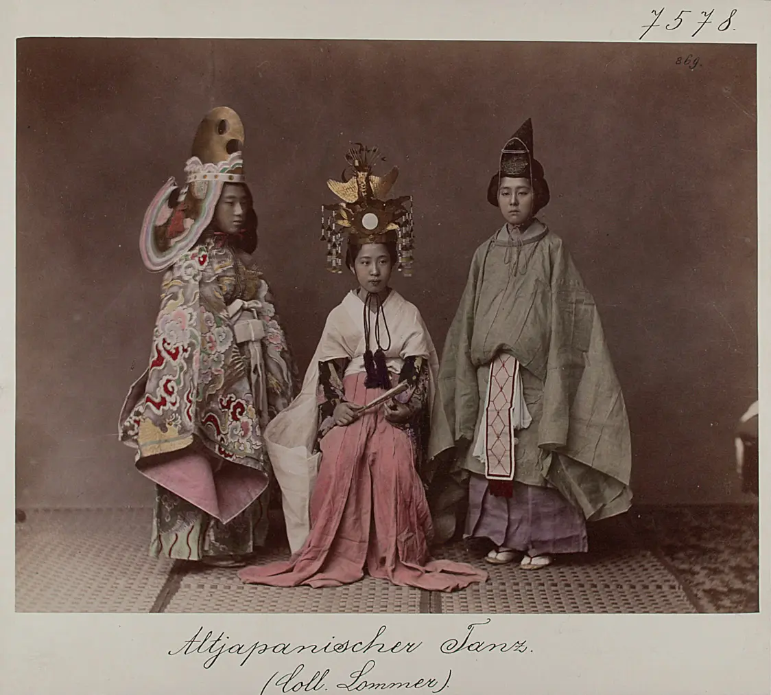 Altjapanischer Tanz