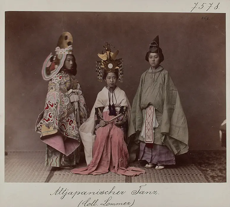 Altjapanischer Tanz