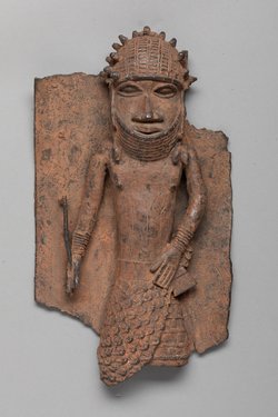 Reliefplatte: Würdenträger