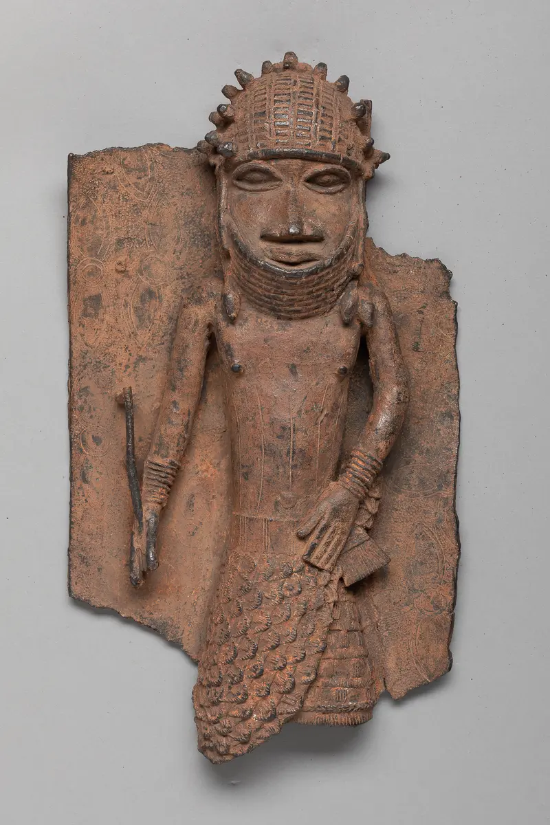 Reliefplatte: Würdenträger