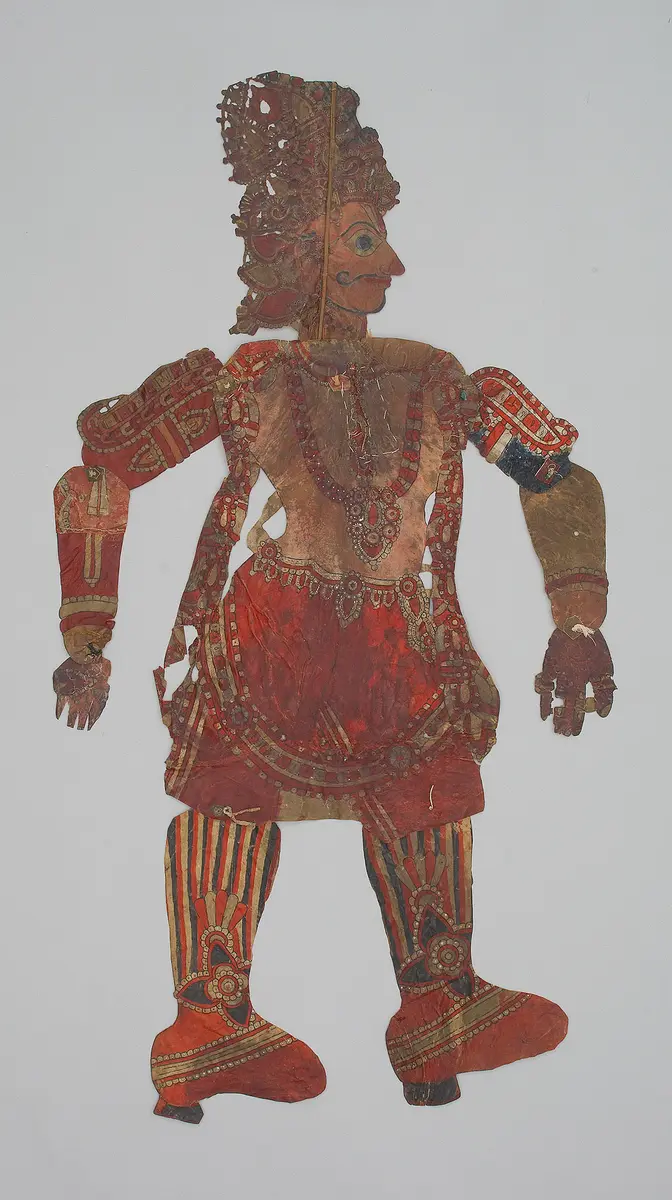 Schattenspielfigur Abhimanu