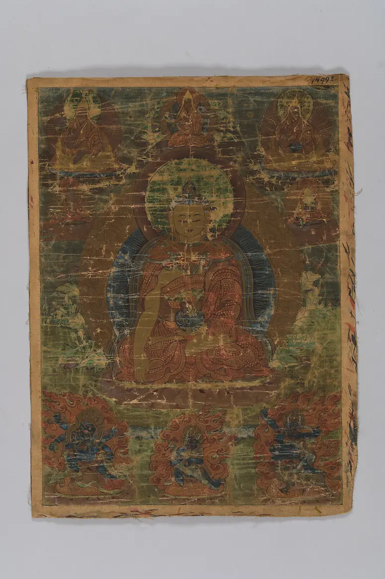 Thangka Buddha Shakyamuni