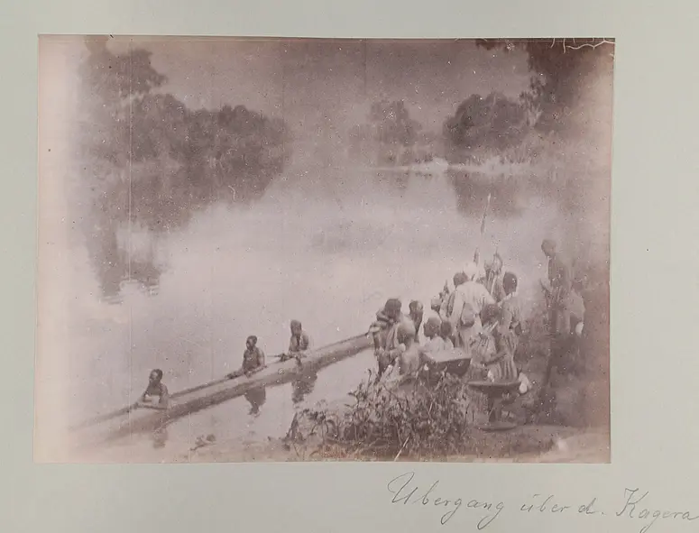 Übergang über d. Kagera