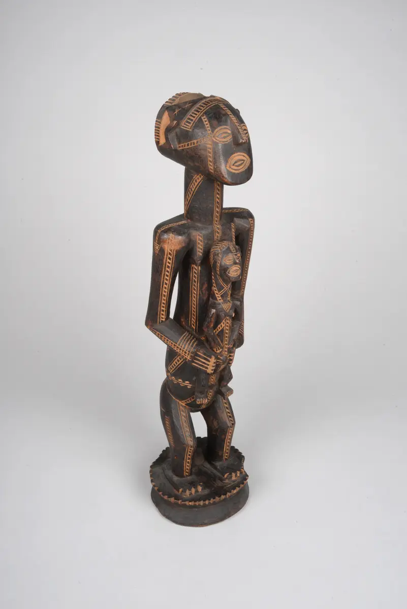 Mother and Child Figure