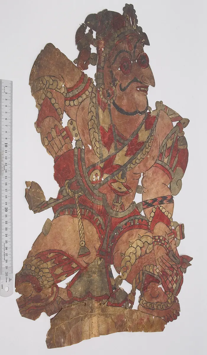 Schattenspielfigur Bhima