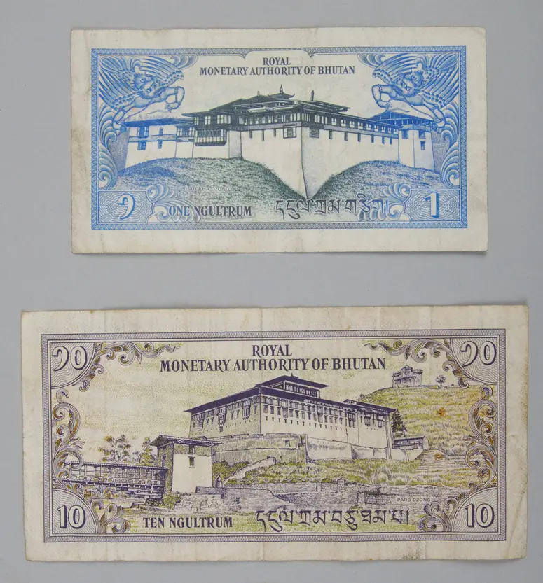 Banknoten ngultrum