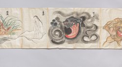 Bildrolle 100 Geister bakemono e 化物画