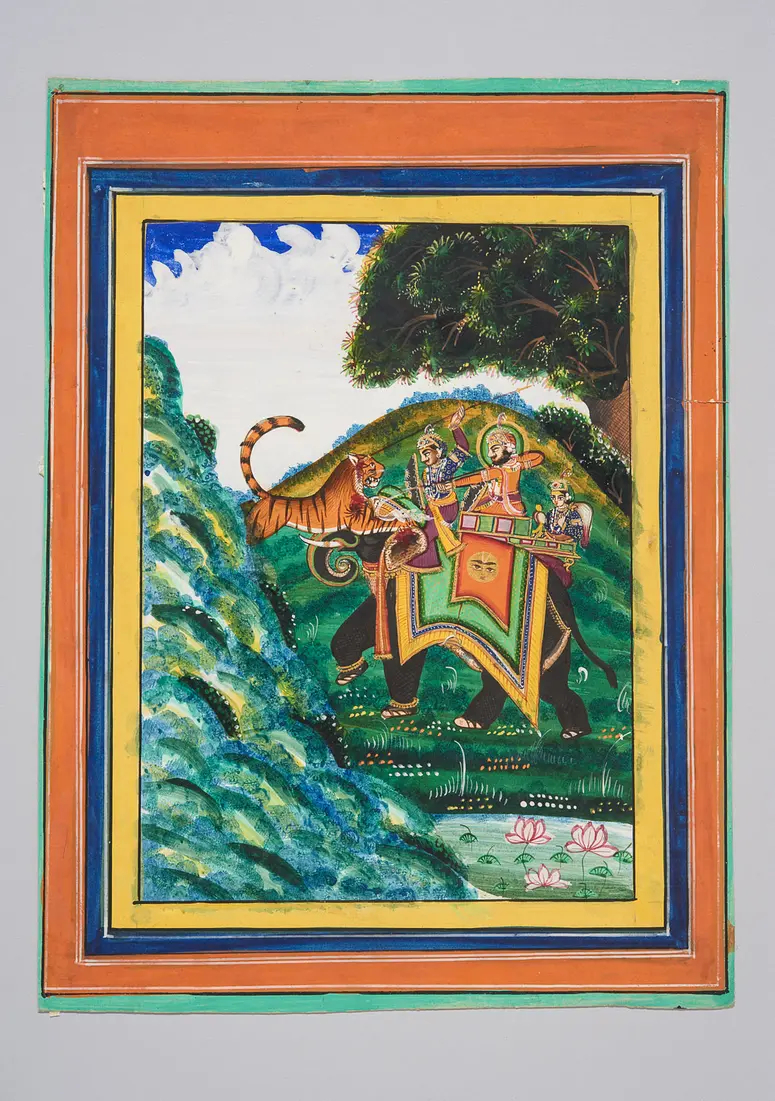 Maharaja auf Tigerjagd
