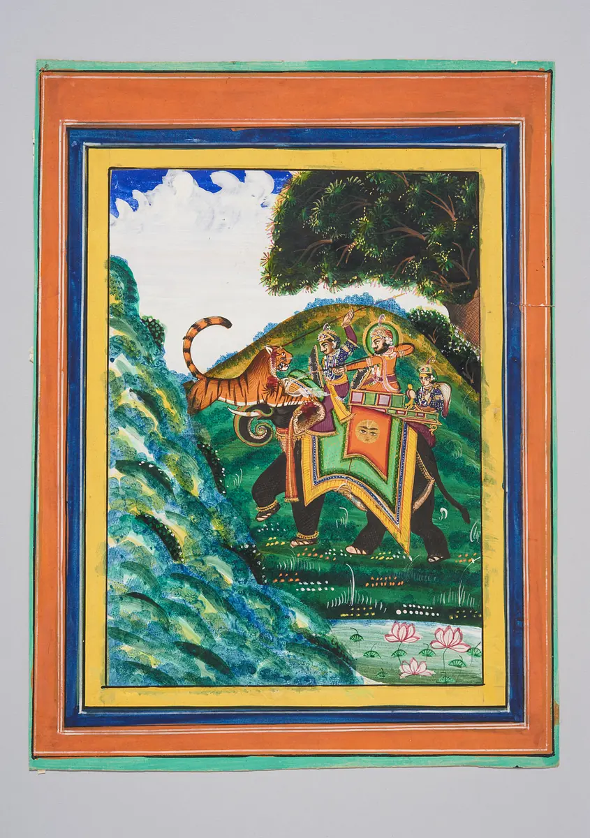 Maharaja auf Tigerjagd