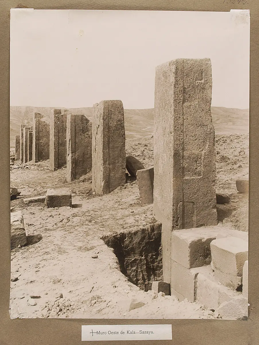 Tihuanaco: West-Mauer von Kala-Sasaya