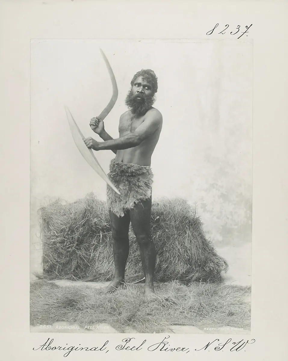 Aboriginal, Peel River, N.S.W.