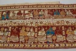 Handbemalter Holzmodeldruck