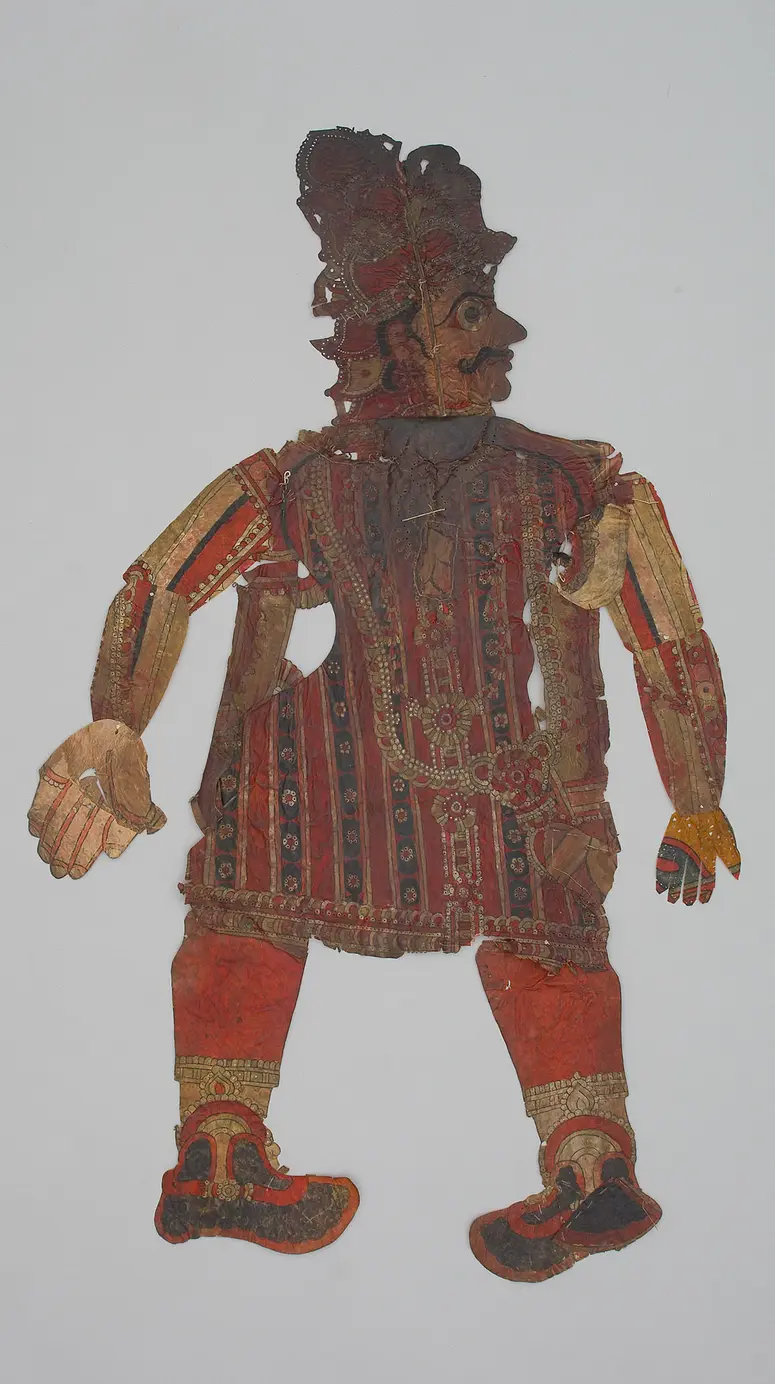 Schattenspielfigur Karna