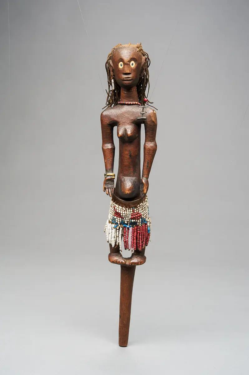 Dance stick with figurative attachment