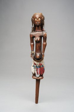 Dance stick with figurative attachment