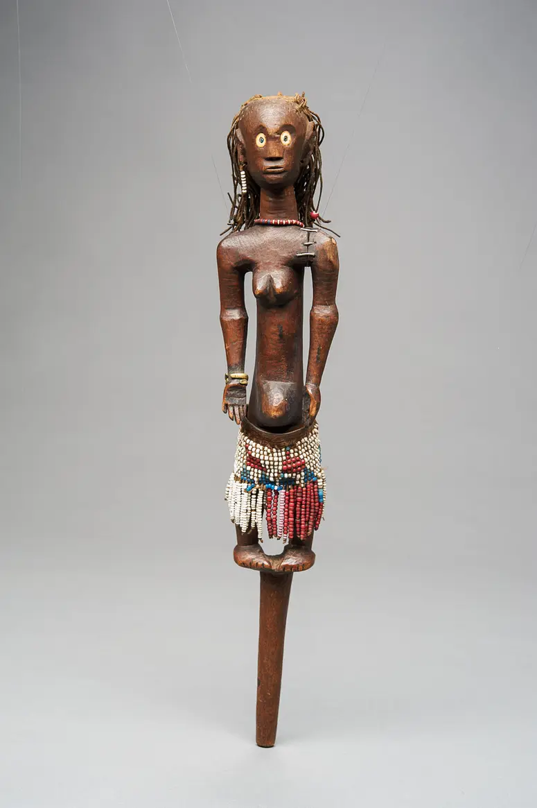 Dance stick with figurative attachment