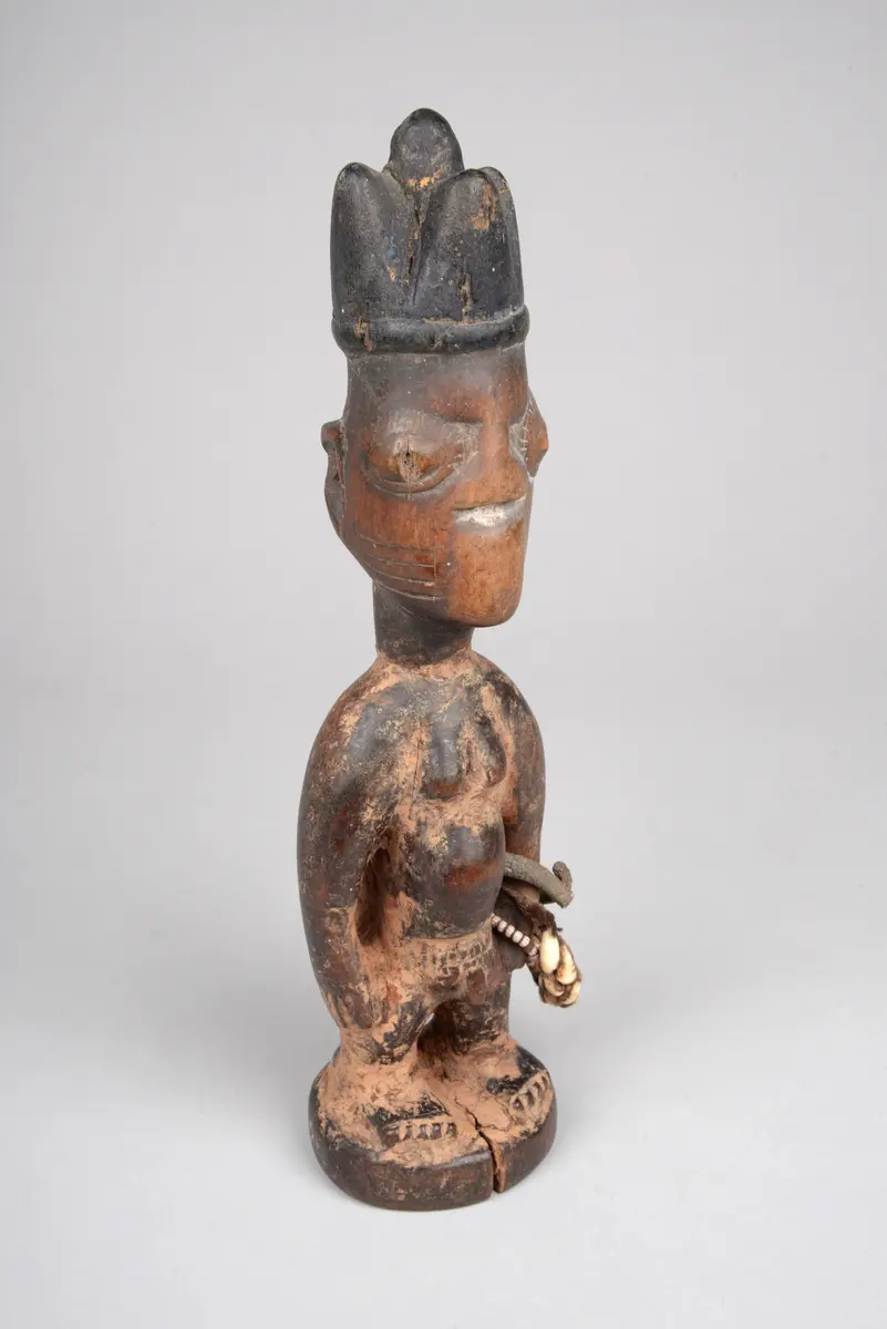 Männliche Ibeji Zwillingsfigur