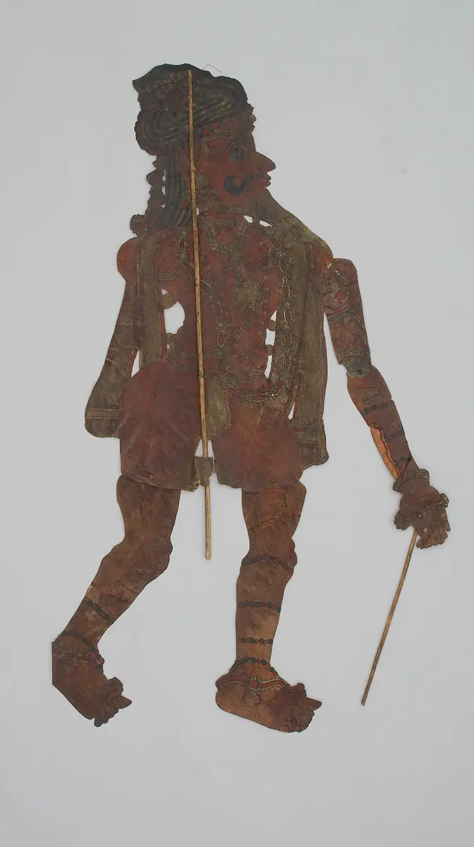 Schattenspielfigur Vishawamithra
