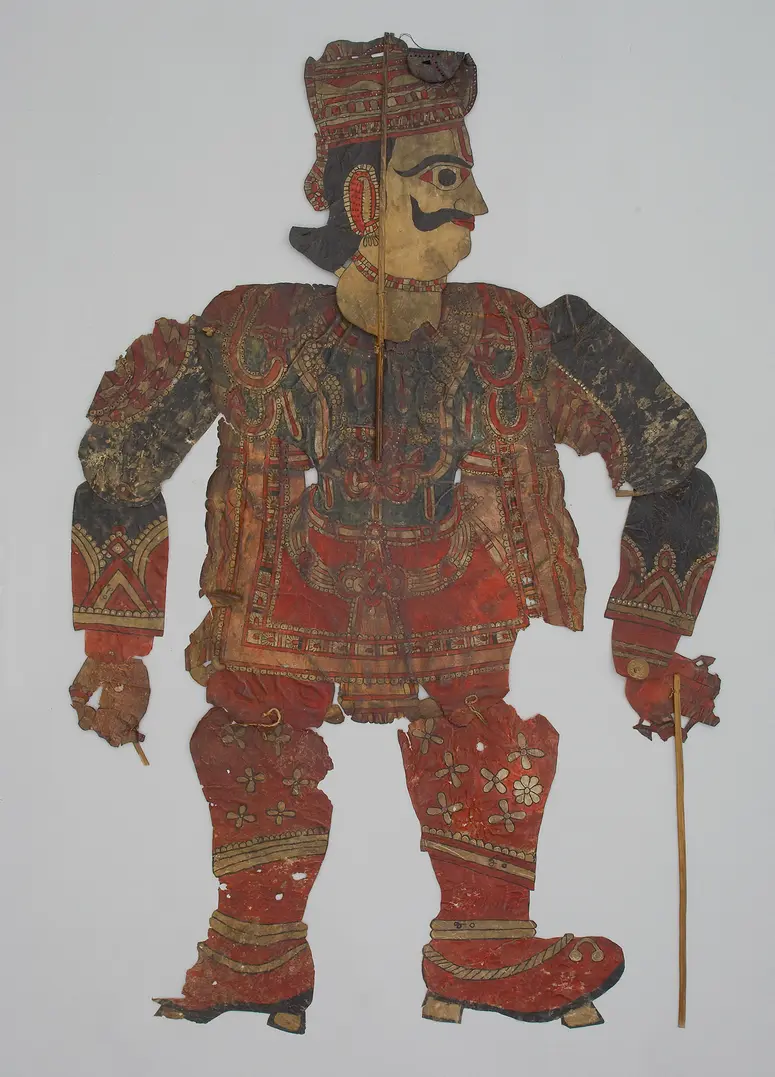 Schattenspielfigur König Virata