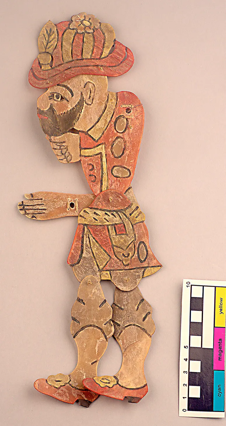 Schattenspielfigur (Karagöz)
