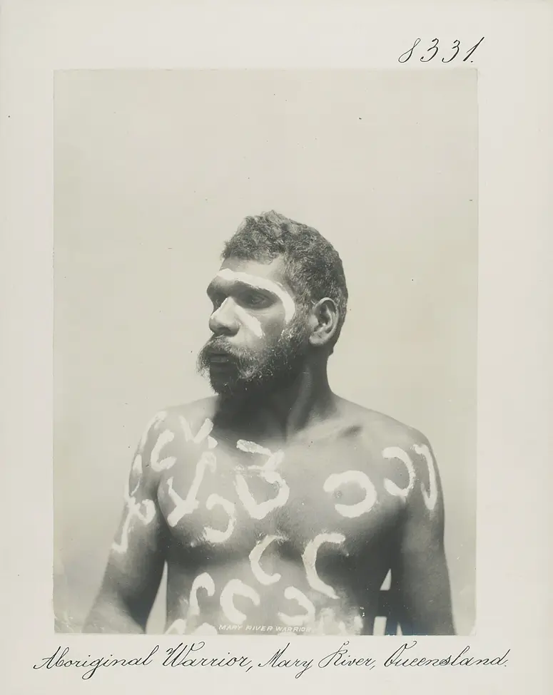 Aboriginal Warrior, Mary River, Queensland