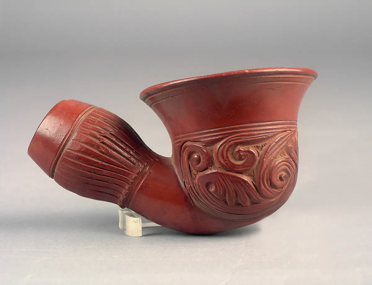 Pipe bowl for the long-stemmed Turkish tobacco pipe (chibouk)