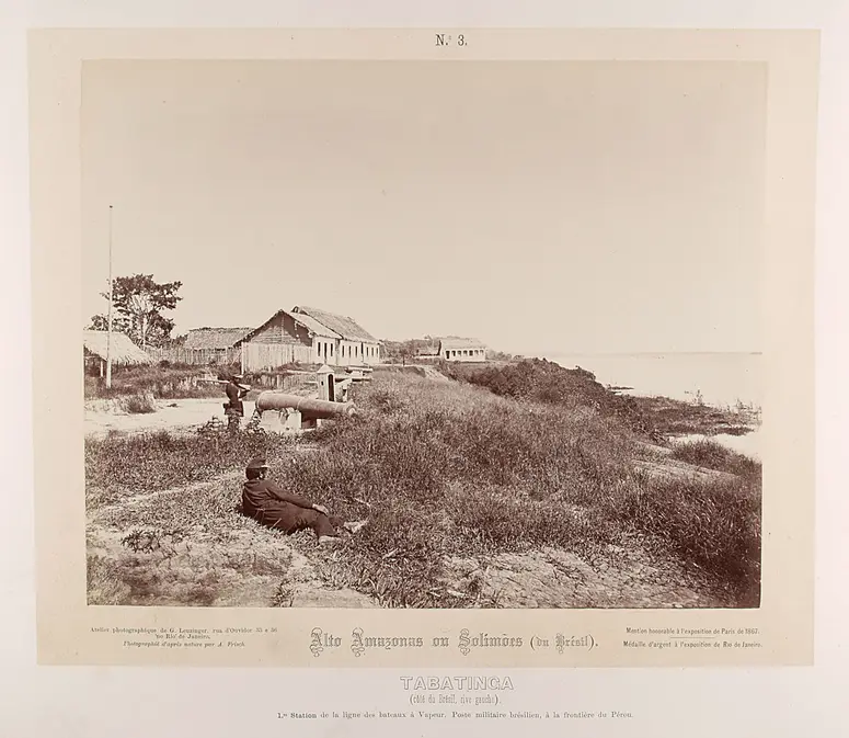 Tabatinga, 1. Station des Dampfschiffes. Brasilianischer Militärposten an der Grenze zu Peru