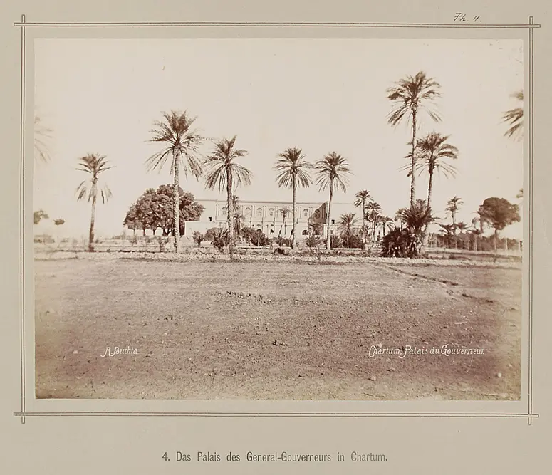 4. Das Palais des General-Gouverneurs in Chartum