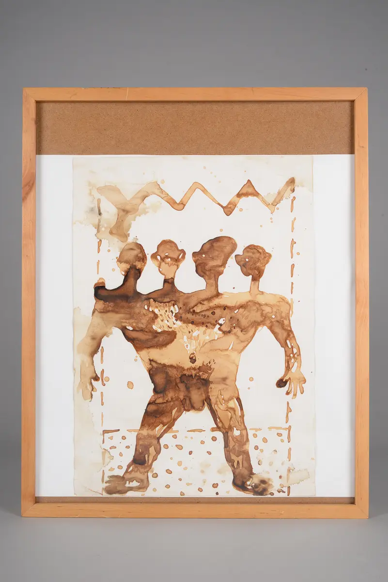 Fantasy Man with Four Heads (Anwar Saeed)