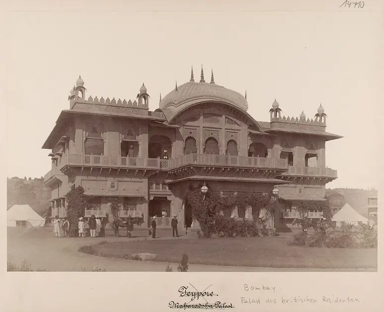 Bombay: Palast des engl. Residenten [laut Hodek Gwalior]