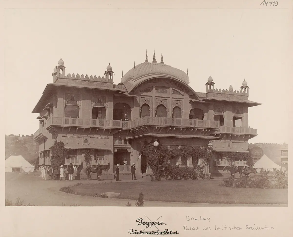 Bombay: Palast des engl. Residenten [laut Hodek Gwalior]