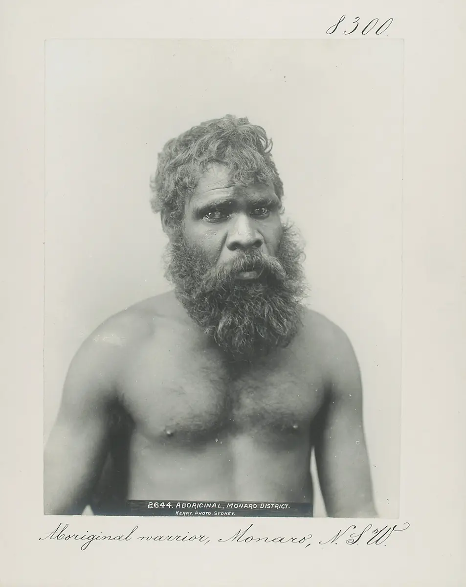 Aboriginal warrior, Monaro, N.S.W.