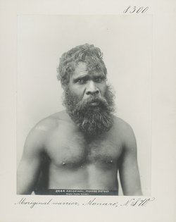 Aboriginal warrior, Monaro, N.S.W.