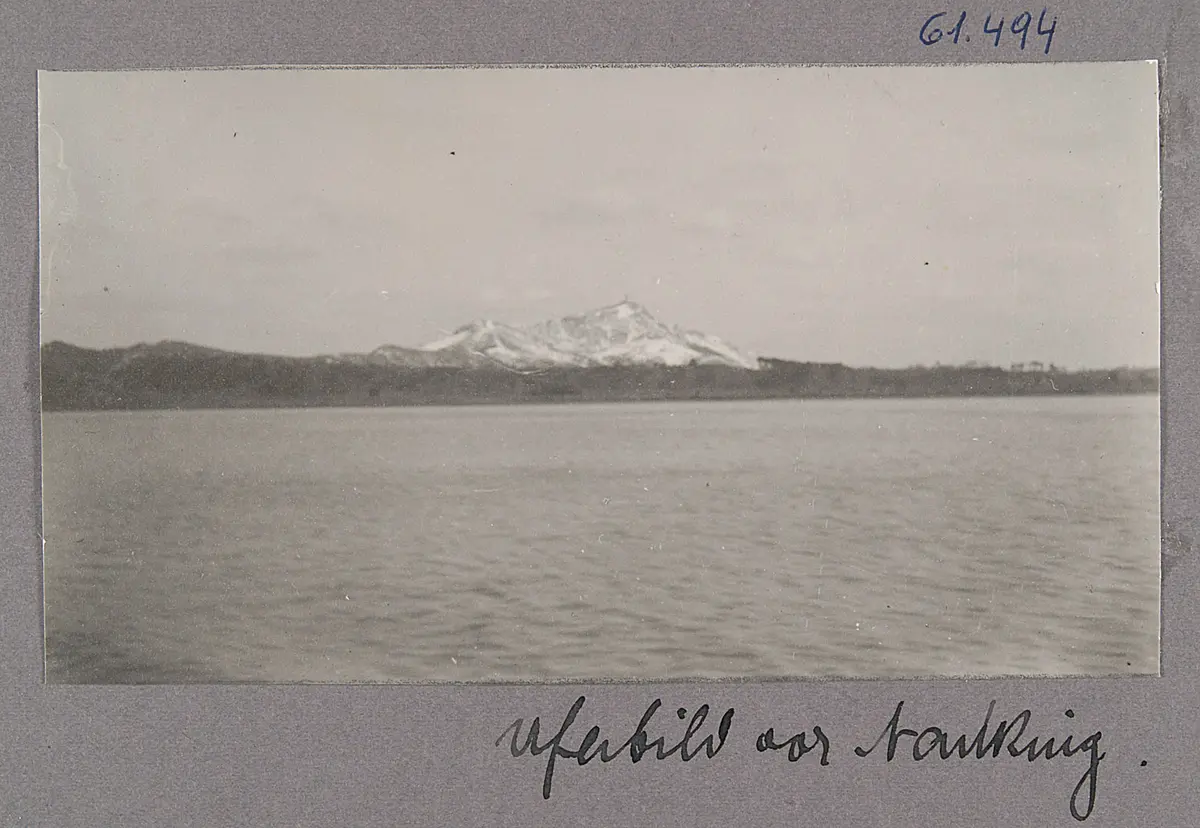 Der Yangtse. Uferbild von Nanjing