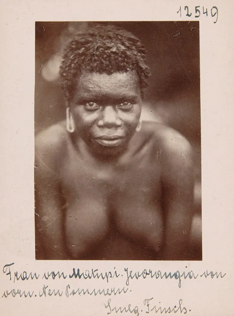 Ieuarangia, Deutsch-Neuguinea