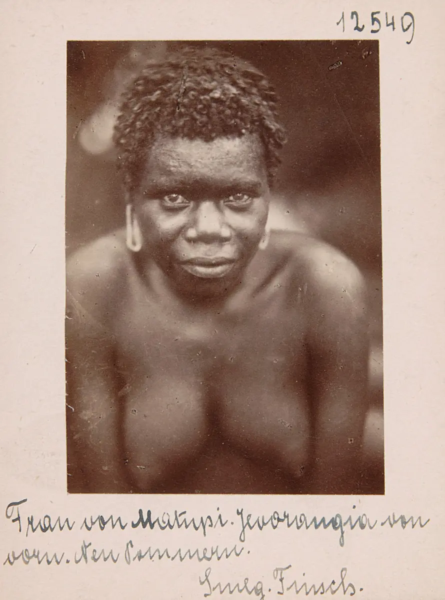 Ieuarangia, Deutsch-Neuguinea