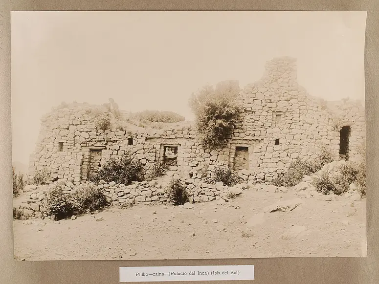 Tihuanaco: Pillko-caina (Palast des Inca)