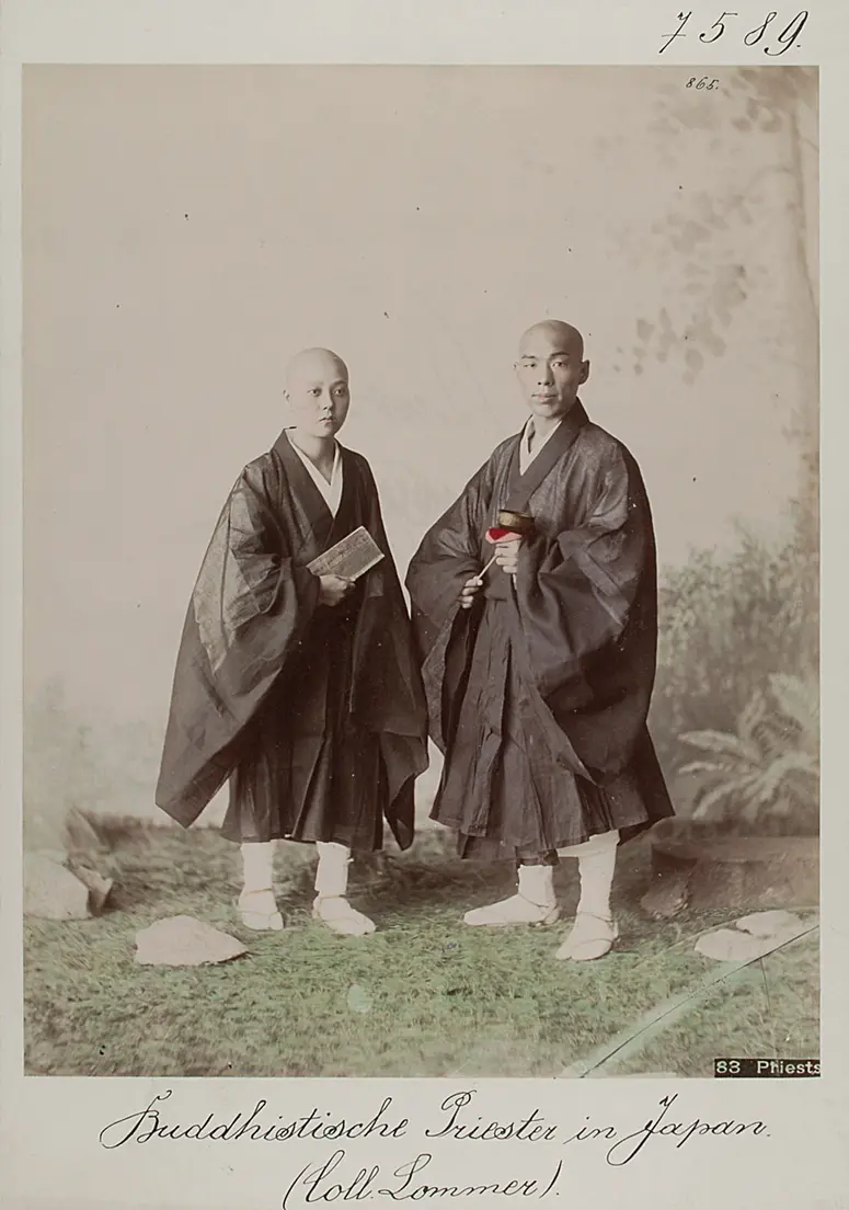 Buddhistische Priester in Japan