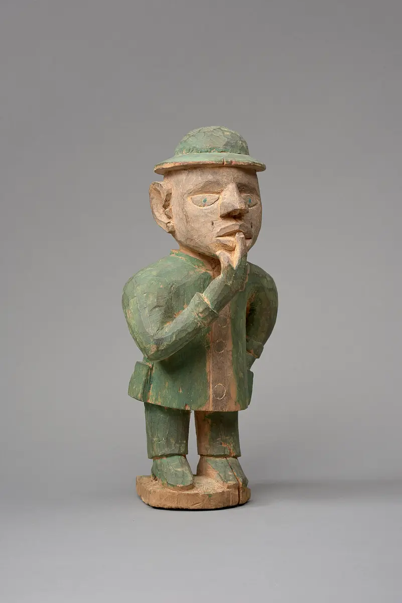 Figur eines Missionars