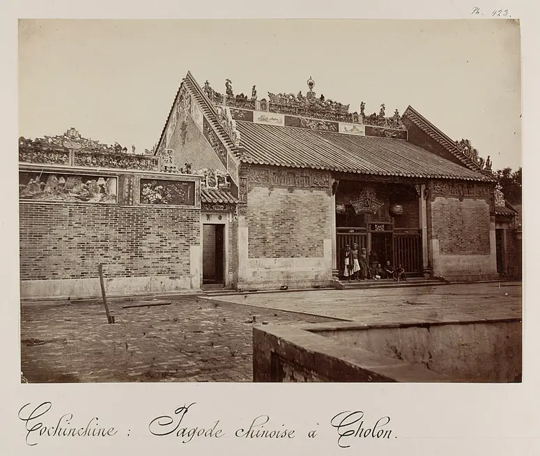 Chinesische Pagode zu Cholon