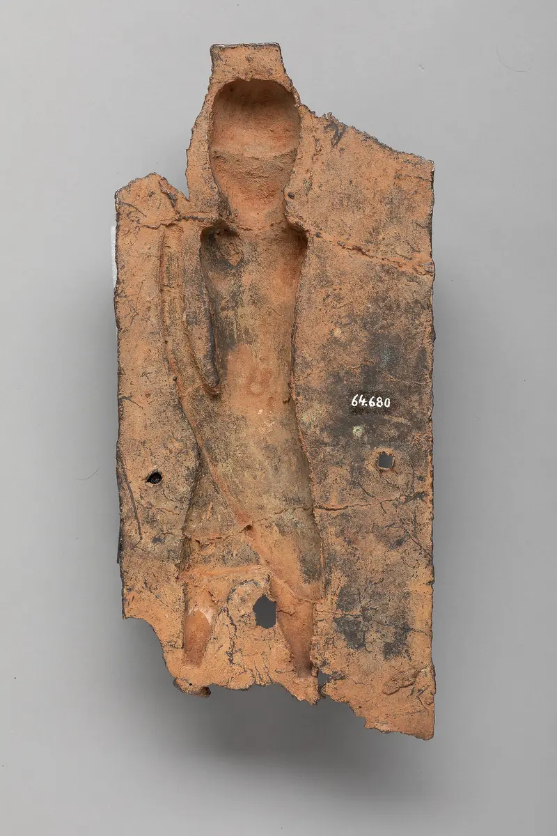 Relief Plaque: Dignitary with Rectangular Object