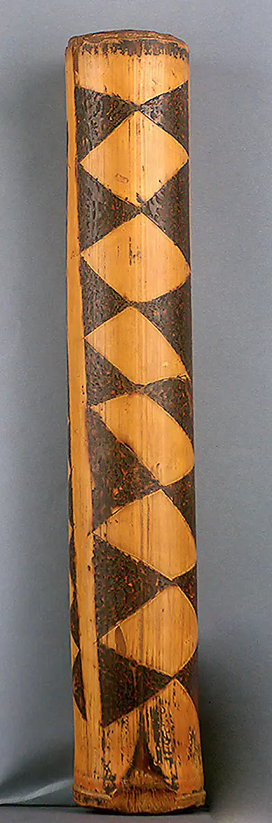 Verziertes Tabak-Rauchrohr